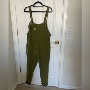 Lucy and yak corduroy overalls